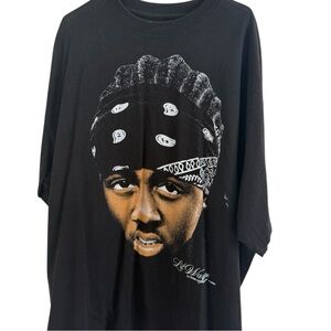 Game Changer Rare Lil Wayne Rap Hip Hop Graphic T Shirt Black 4XL Big And Tall